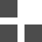 A green plus sign on a light gray background.